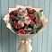 Букет цветов из: Гвоздики и Розы в поселок им. Кирова