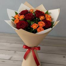 Букет Любовь и восторг в поселок им. Кирова