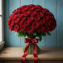 Букет Красные розы Блэк Меджик в поселок им. Кирова