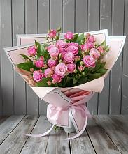 Букет Розовый кустик #REPLACE_PRED# поселок им. Кирова
