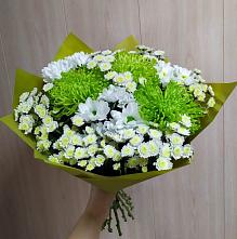 Букет цветов из:  Хризантемы #REPLACE_PRED# поселок им. Кирова