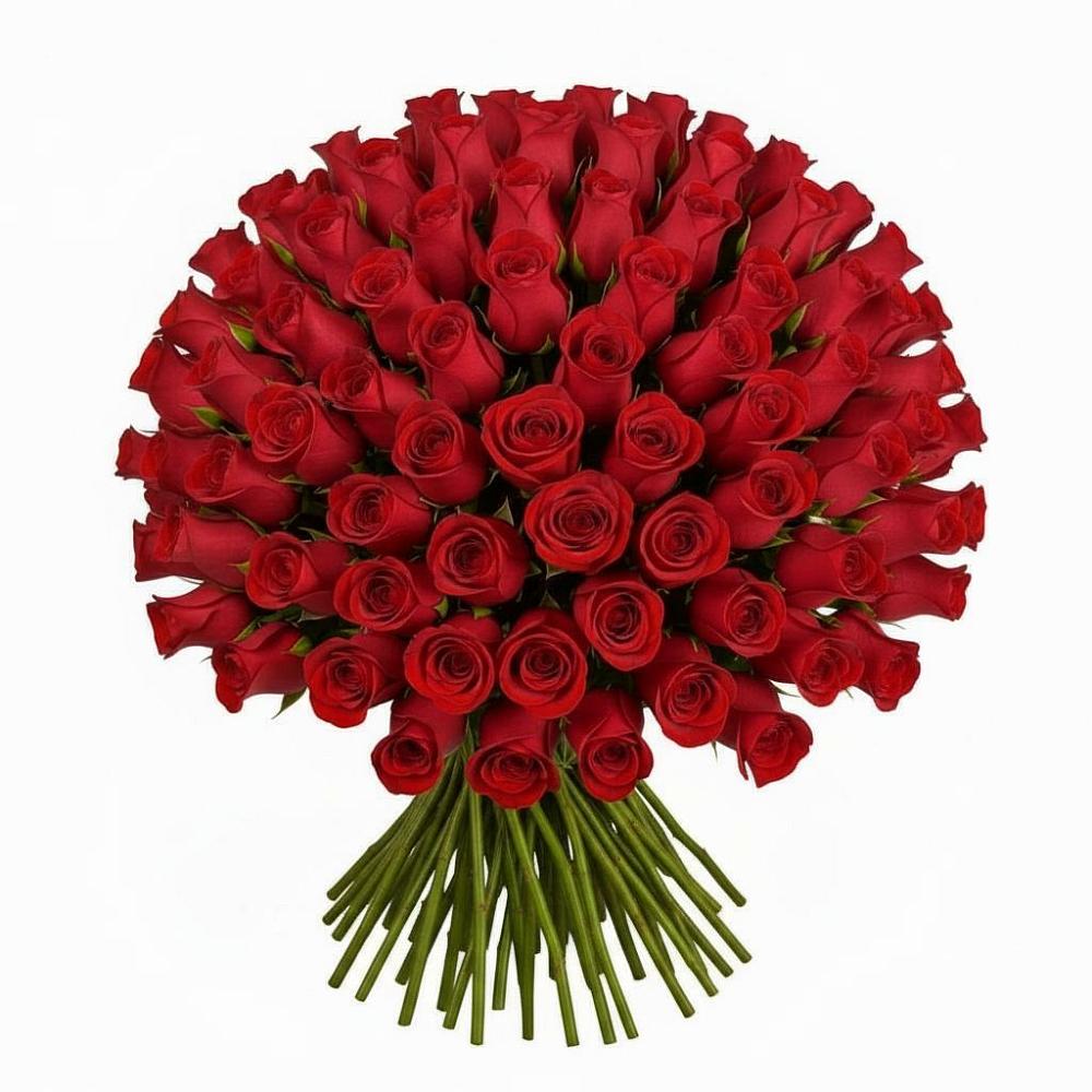 Букет Красные розы Чери Лав в поселок им. Кирова