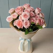 Букет Розовый шарм в поселок им. Кирова