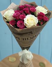 Букет цветов из:  Розы #REPLACE_PRED# поселок им. Кирова
